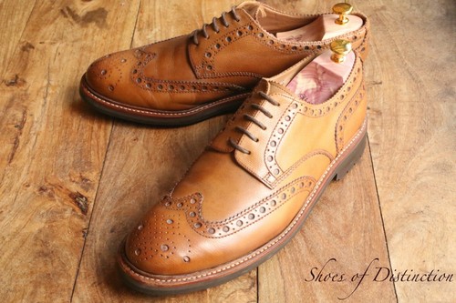 Grenson tan brown leather - tan,