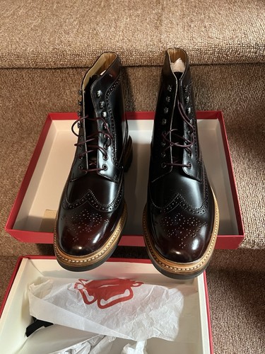 Grenson sebastian burgundy - sebastian,